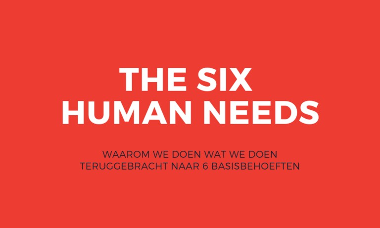 Tony Robbins Six Human Needs